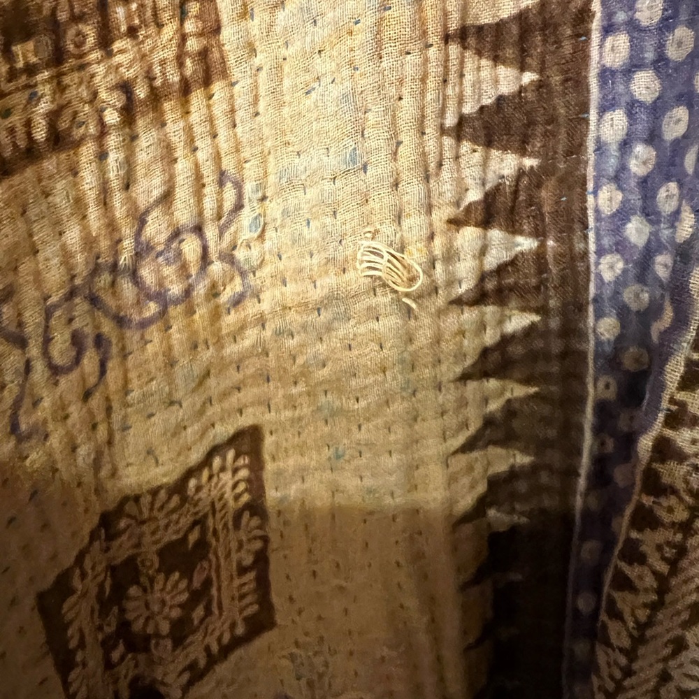 Kantha Bae Peace & Love Poncho - Picture 2 of 8